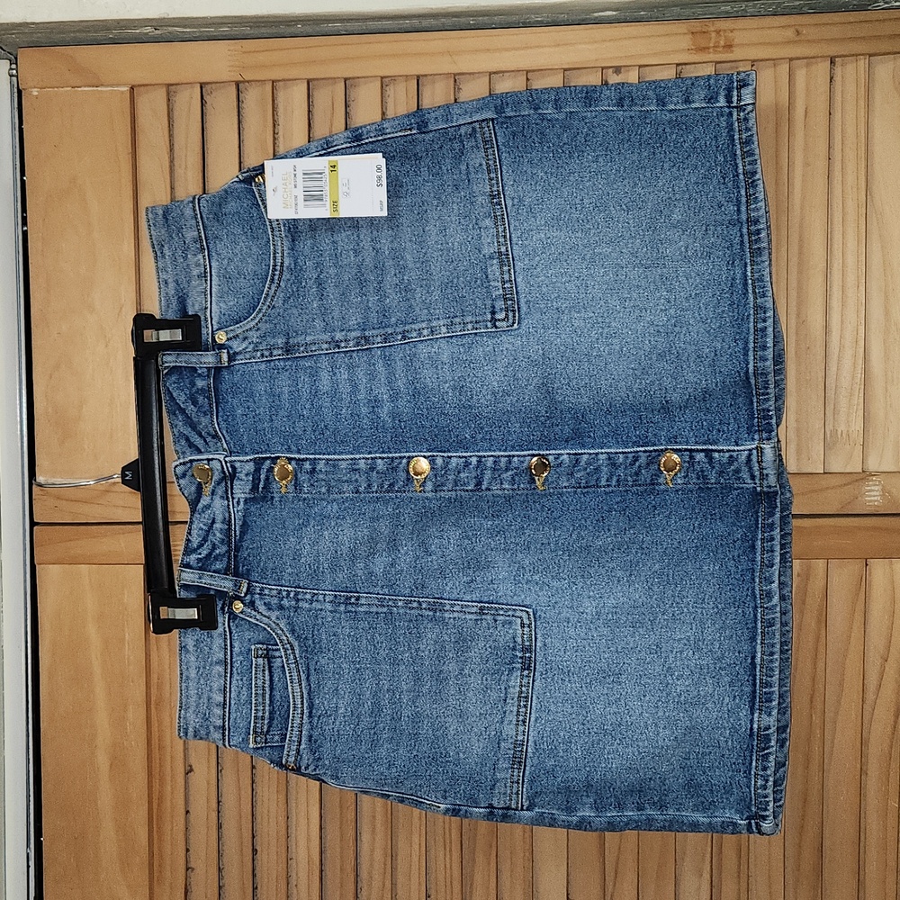 Michael Kors demin skirt